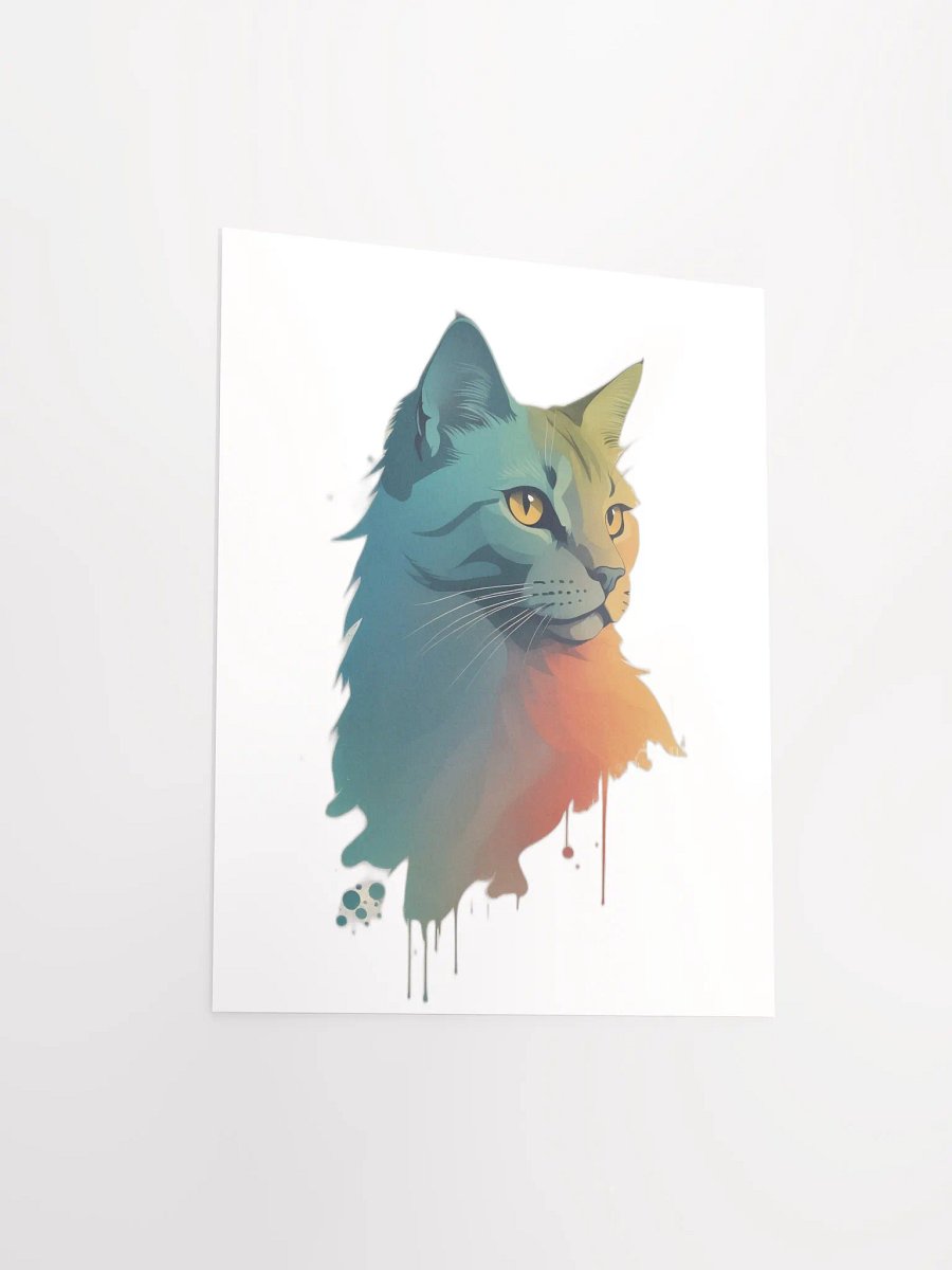 Vibrant Cat's Gaze Poster product image (3)
