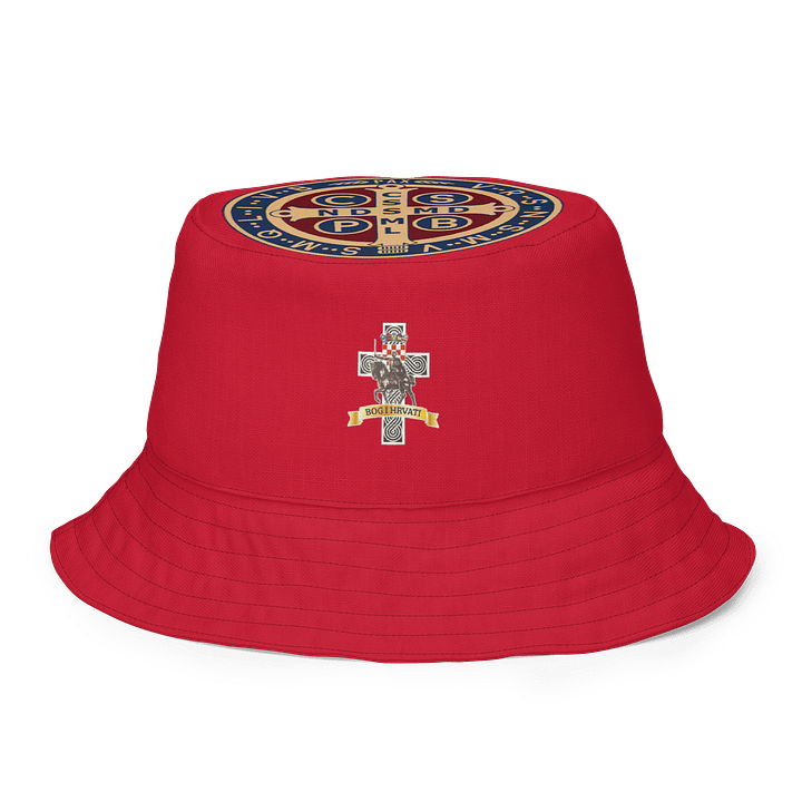 God and Croats Reversible Bucket Hat product image (1)