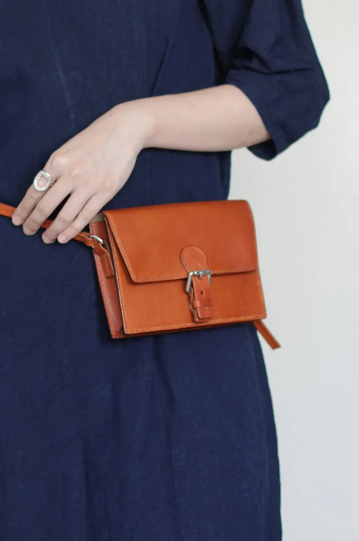 Vegetable Tanned Leather Mini Bag product image (1)