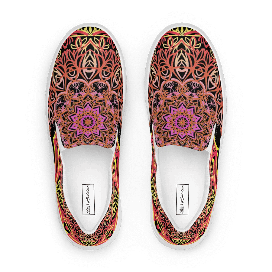 Radiant Mandala Slip-On Shoes product image (5)