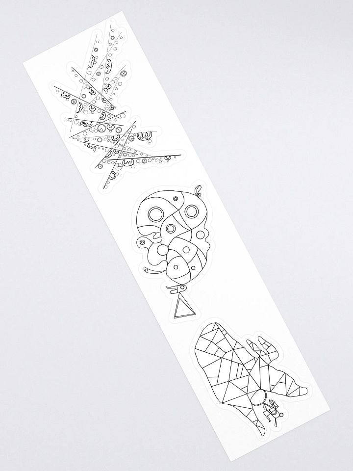 Color-Your-Own Kandinsky's Stickers! product image (2)