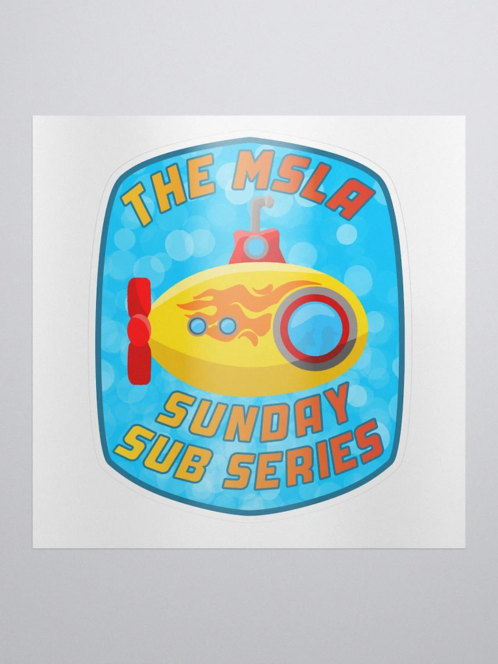 MSLA Sunday Sub Series - Sticker product image (1)