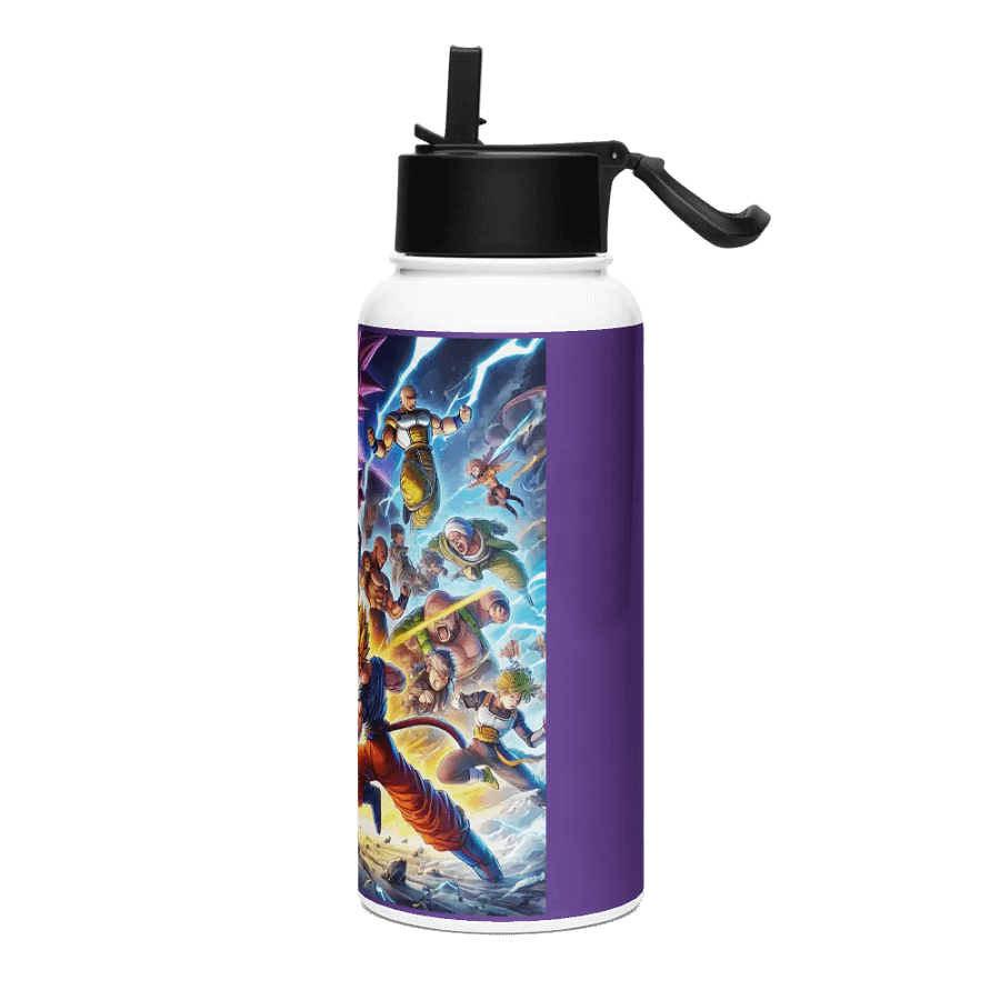 Epic Battle Stainless Steel Water Bottle product image (3)