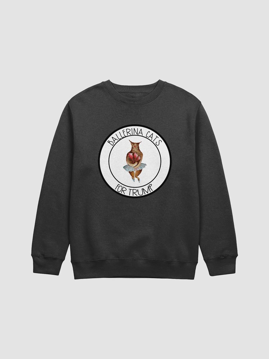 Dancing Ballerina Cat For Trump Sweatshirt product image (1)