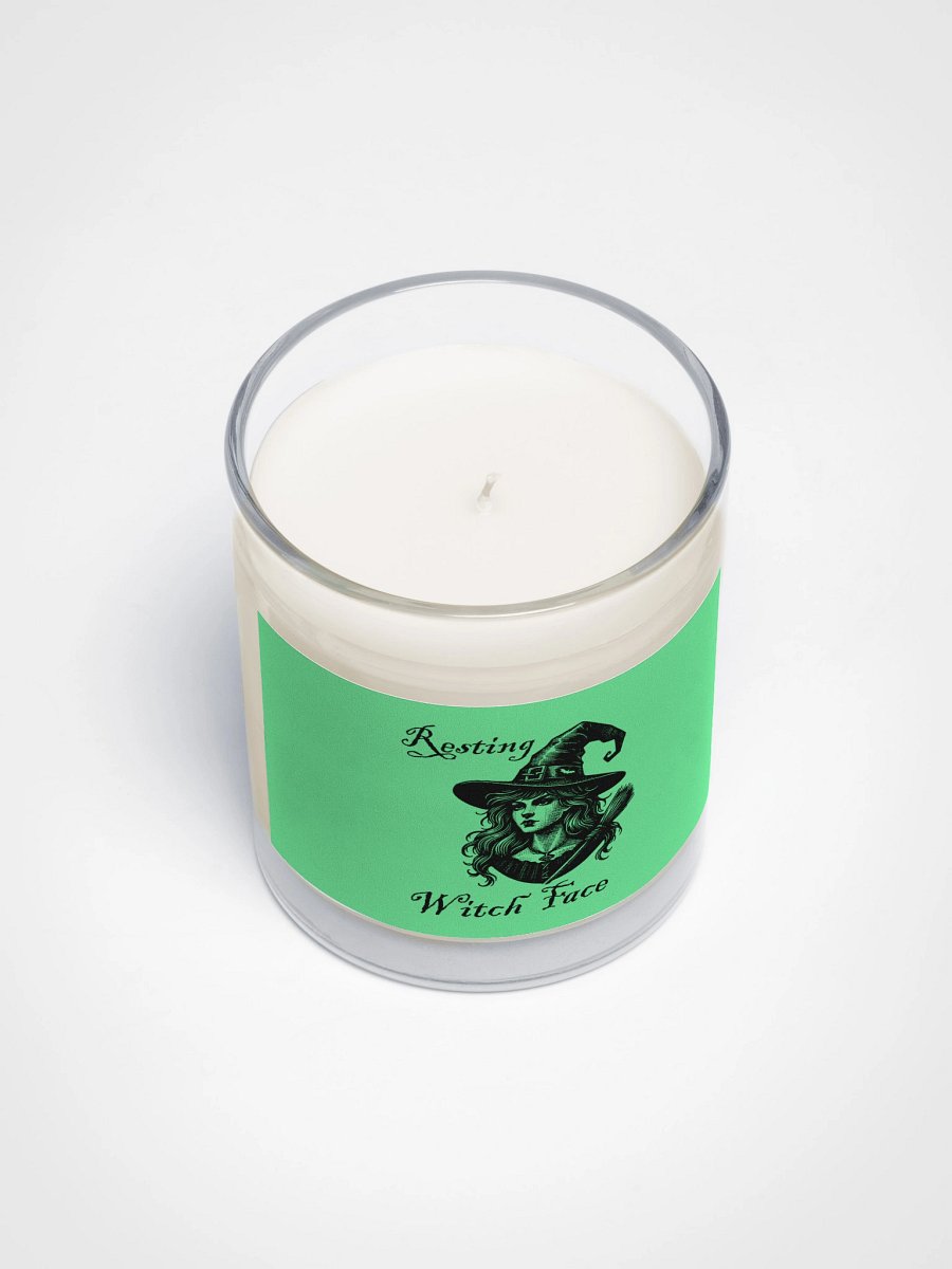 Resting Witch Face Soy Wax Candle product image (3)