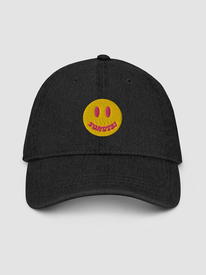 Yonutz Smiley Embroidered Denim Hat product image (1)