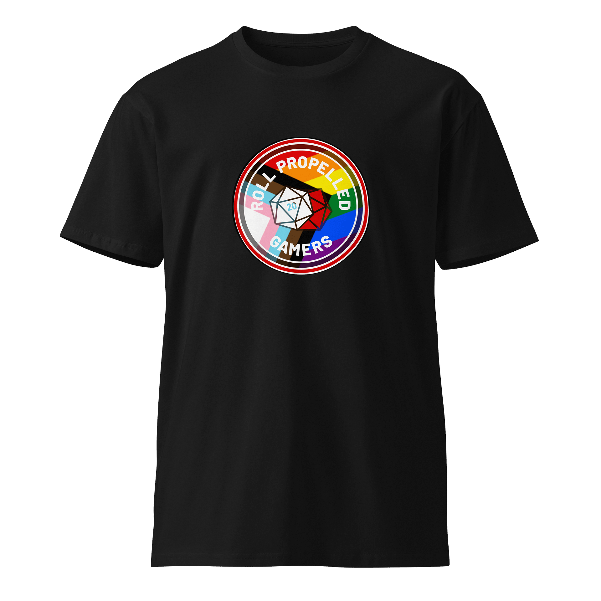 Roll Gamers Pride Logo T-Shirt product image (1)