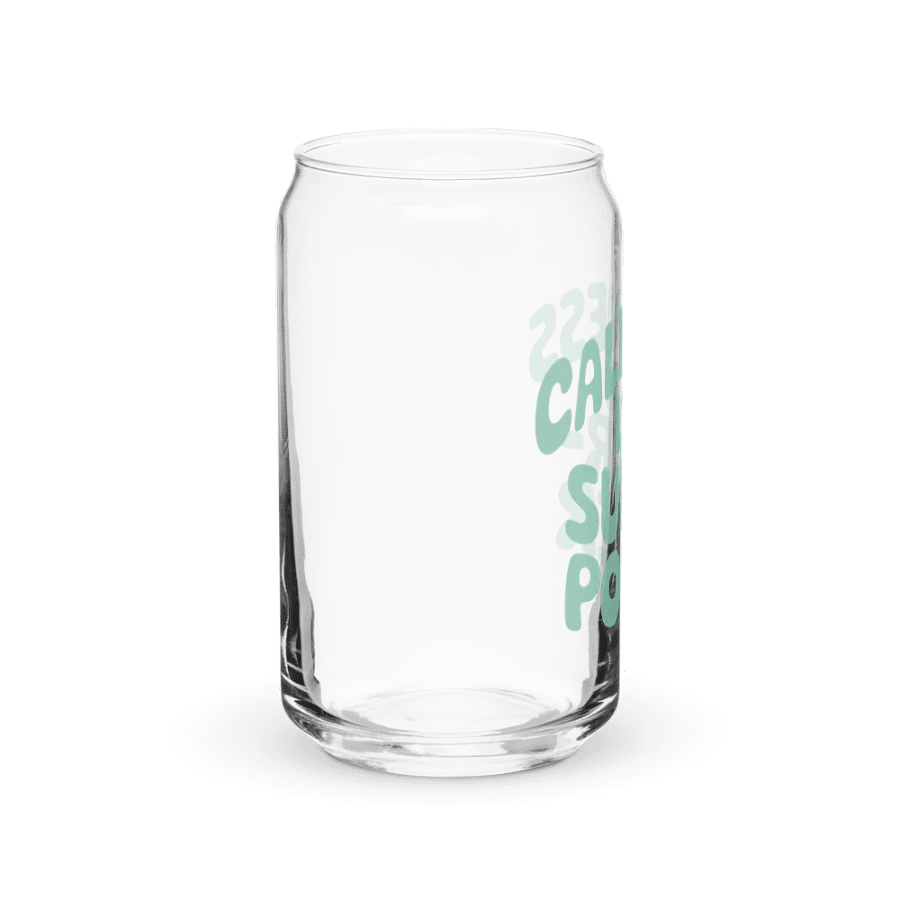 Calmness Is a Superpower Can-Shaped Glass product image (8)