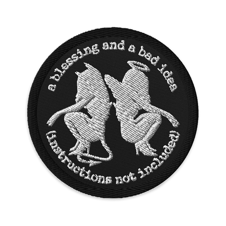 a blessing and a bad idea Patch product image (1)