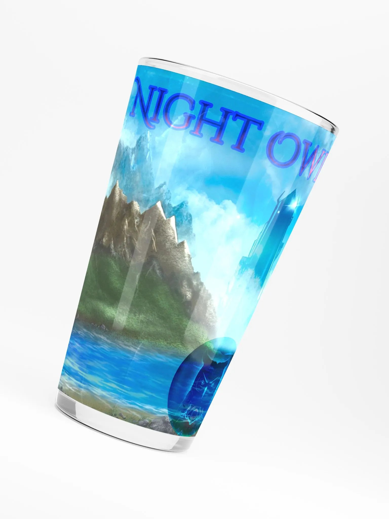 Night Owl Pint Glass product image (6)
