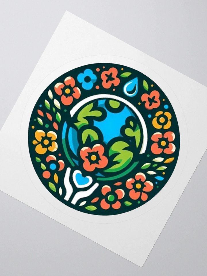 Floral Harmony Vinyl Stickers product image (8)