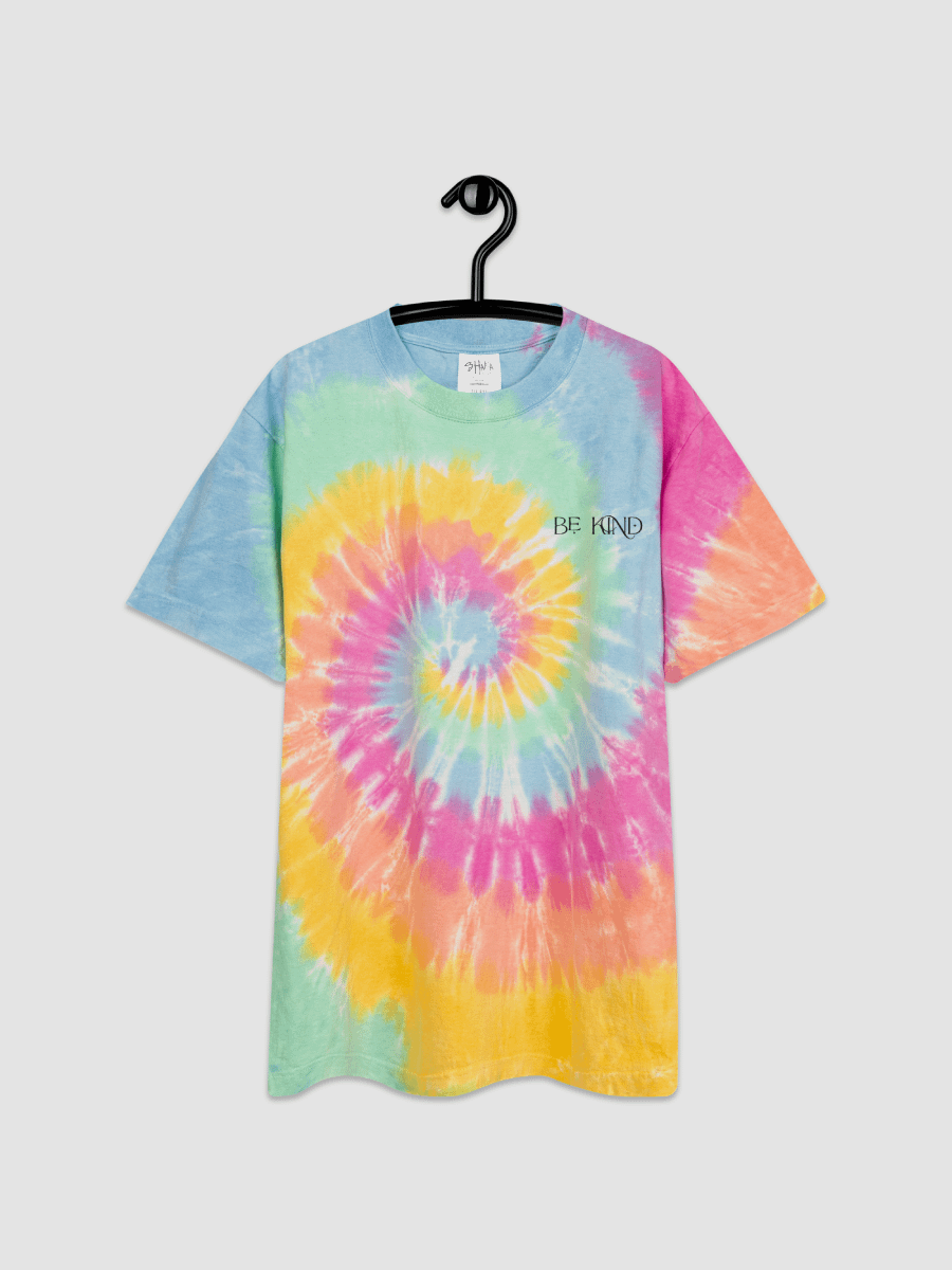 Be Kind Oversized Tie-Dye T-Shirt product image (3)