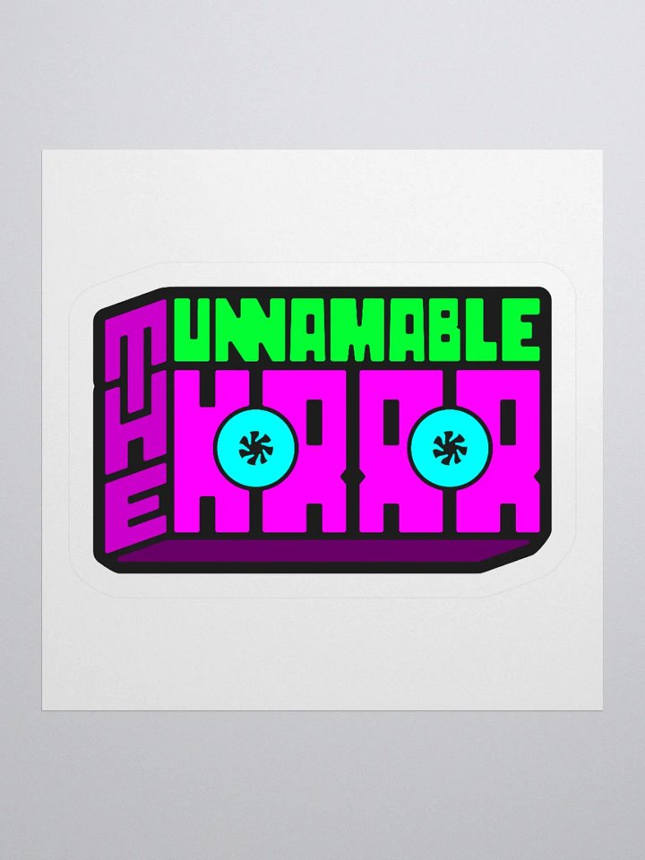The Unnamable Horror - VHS (Sticker) product image (1)