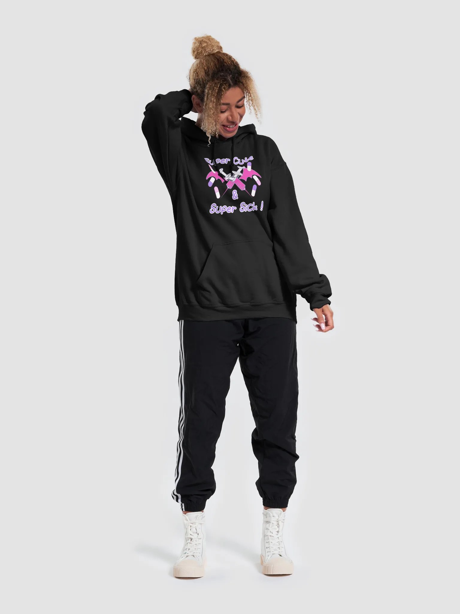 Super Cute & Super Sick Hoodie product image (5)