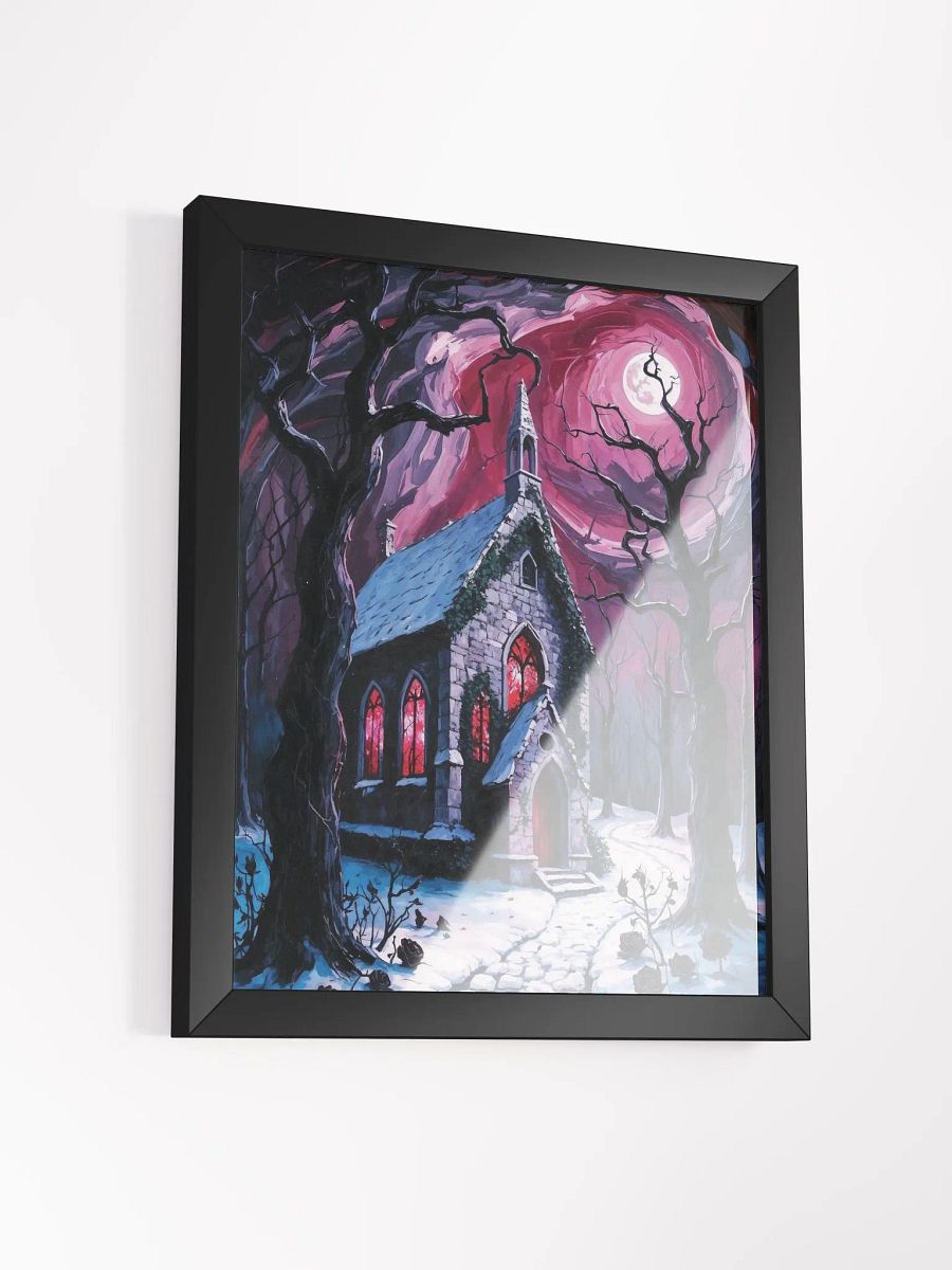 Eerie Gothic Church Framed Poster product image (11)