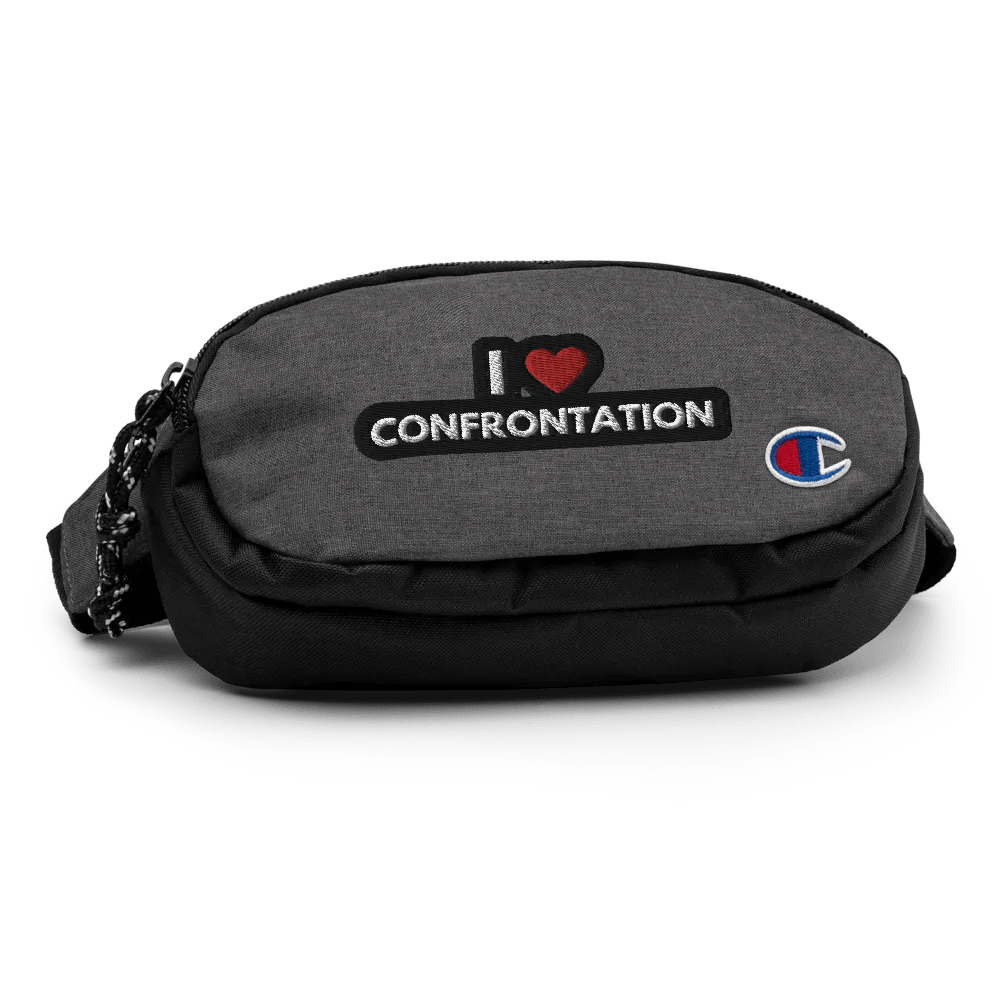 I <3 Confrontation (bubble design 2) champion fanny pack product image (2)