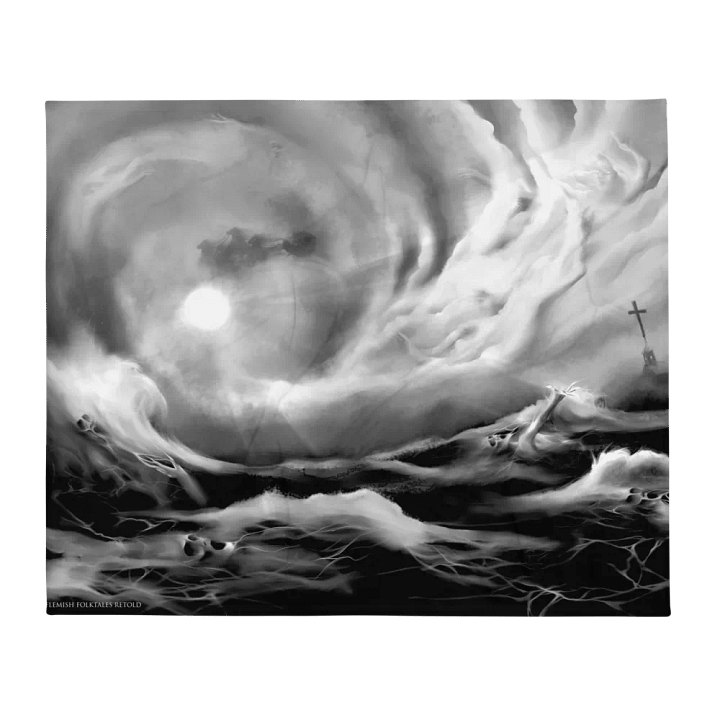 Lost Souls of Water and Air Throw Blanket product image (1)