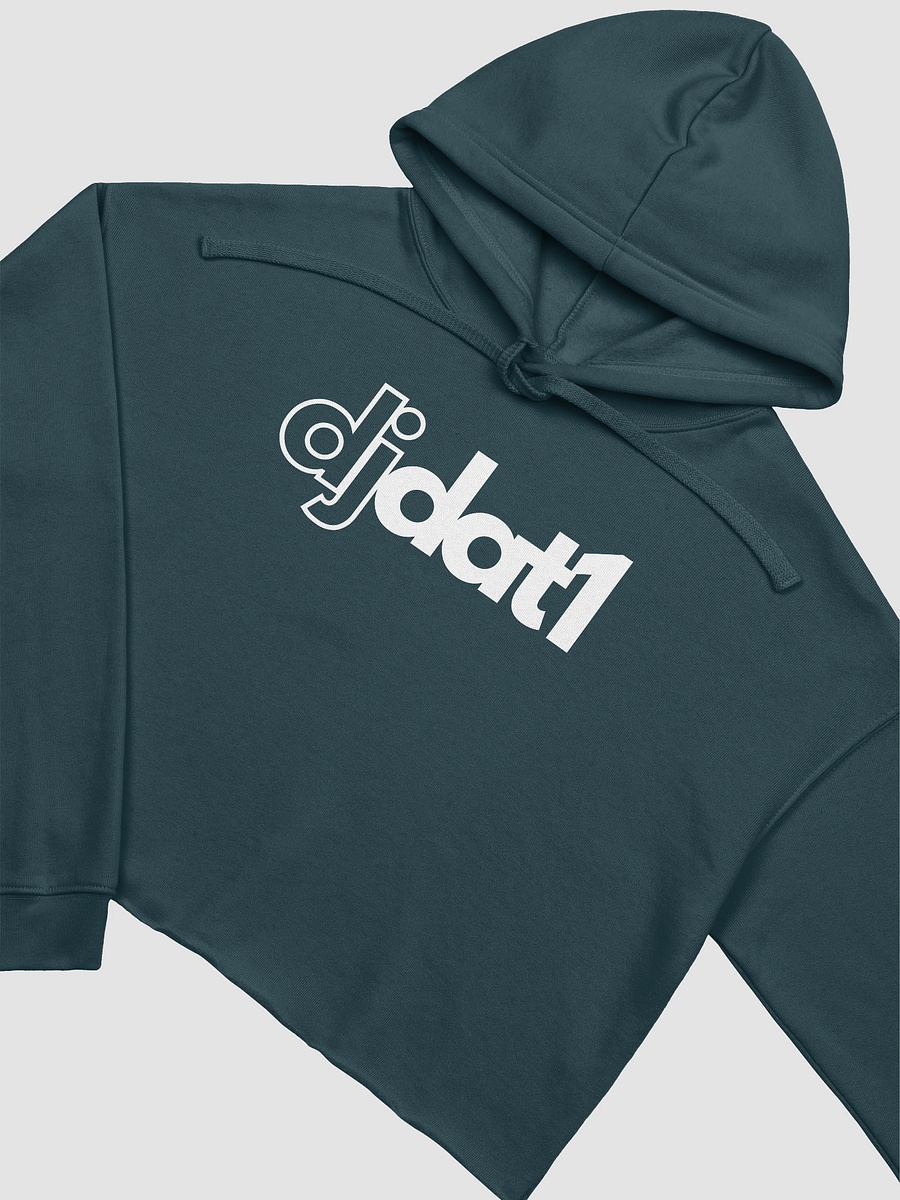 [DJDAT1] Signature Logo Crop Hoodie product image (3)