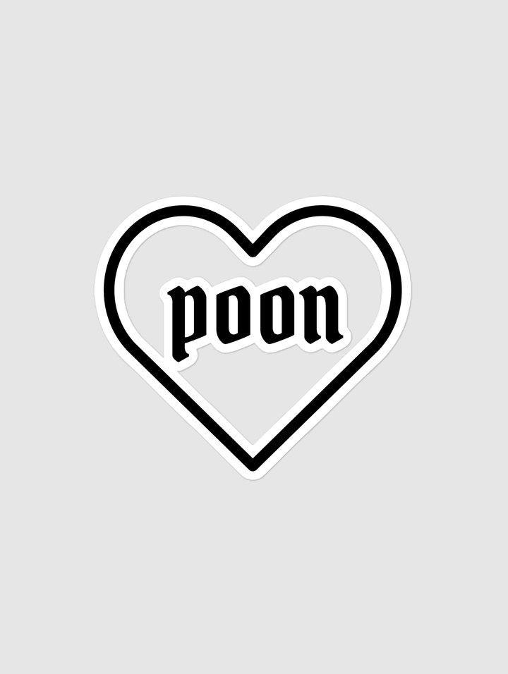 POON - Sticker product image (1)