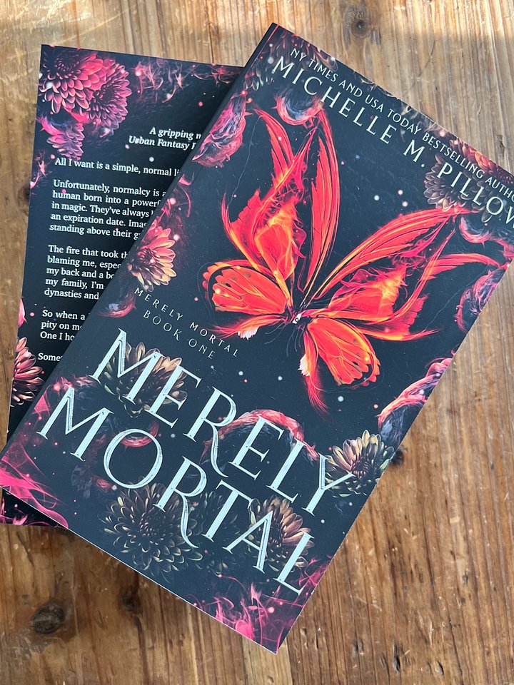 SIGNED: Merely Mortal (Merely Mortal #1) Paperback product image (1)
