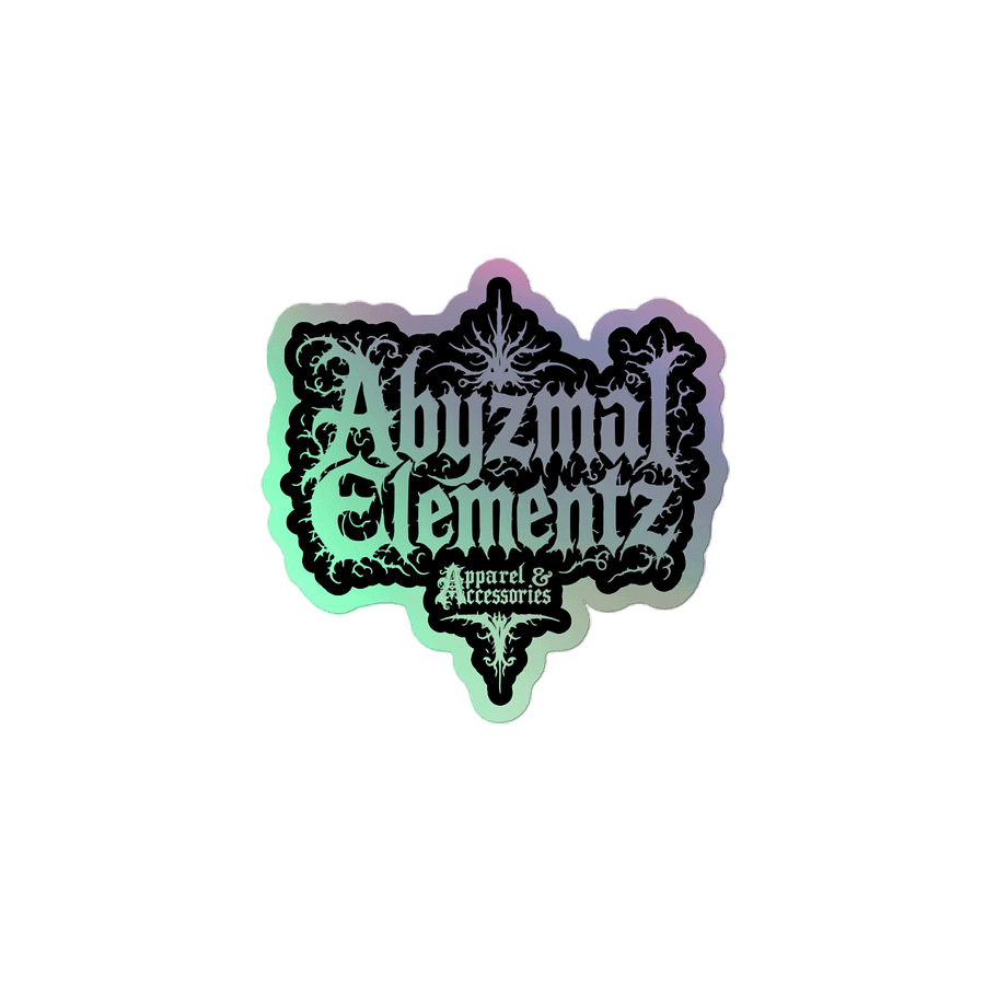 Abyzmal Elementz Holographic Logo product image (1)