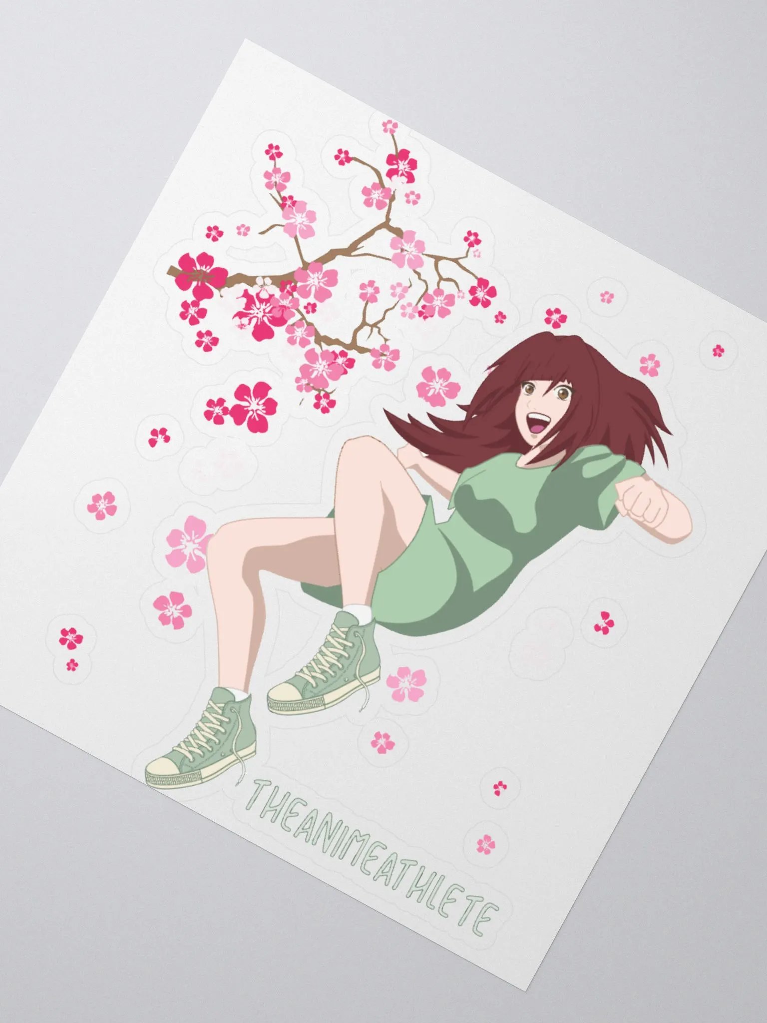 TheAnimeAthlete - OC Sticker product image (2)