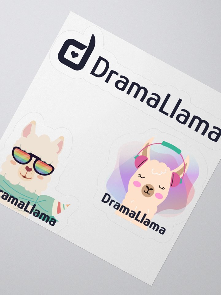 DramaLlama Sticker Set product image (6)