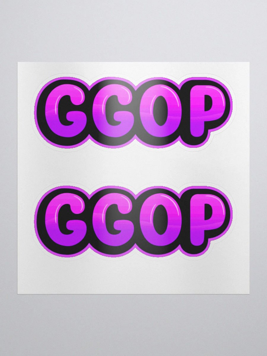 Pink GGOP Stickers product image (1)