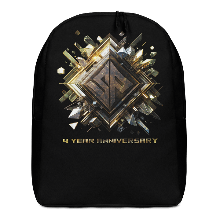 Four Year Gold Minimalist Backpack product image (1)