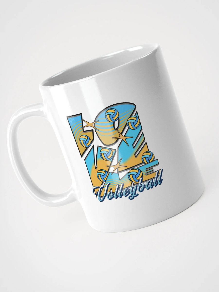 Love Me Volleyball Glossy Mug product image (2)