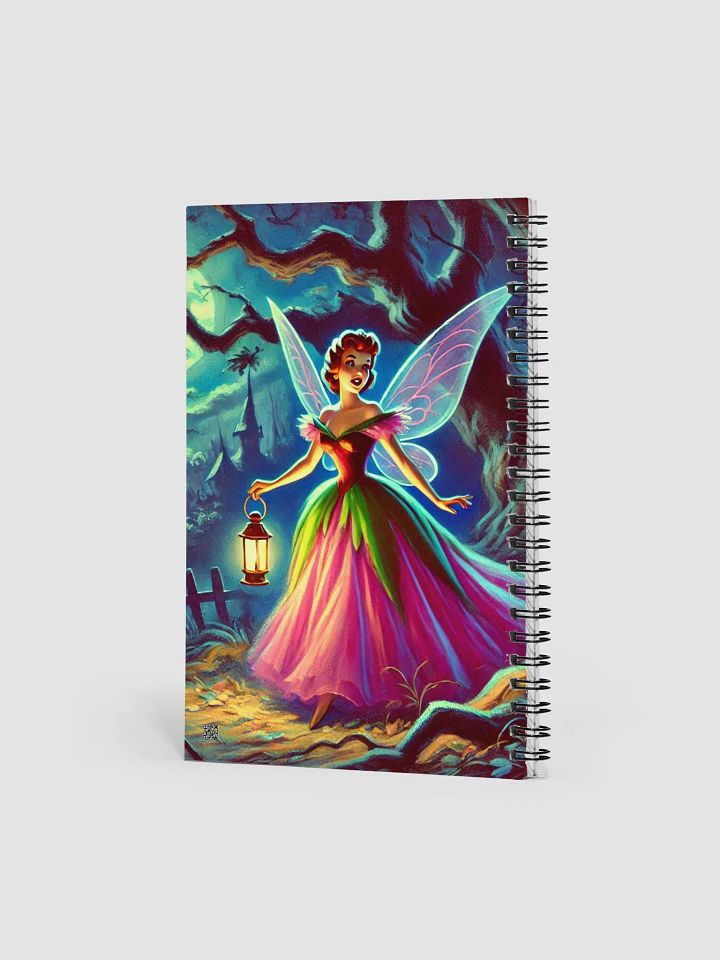 Pink Forest Fairy Spiral Notebook product image (2)