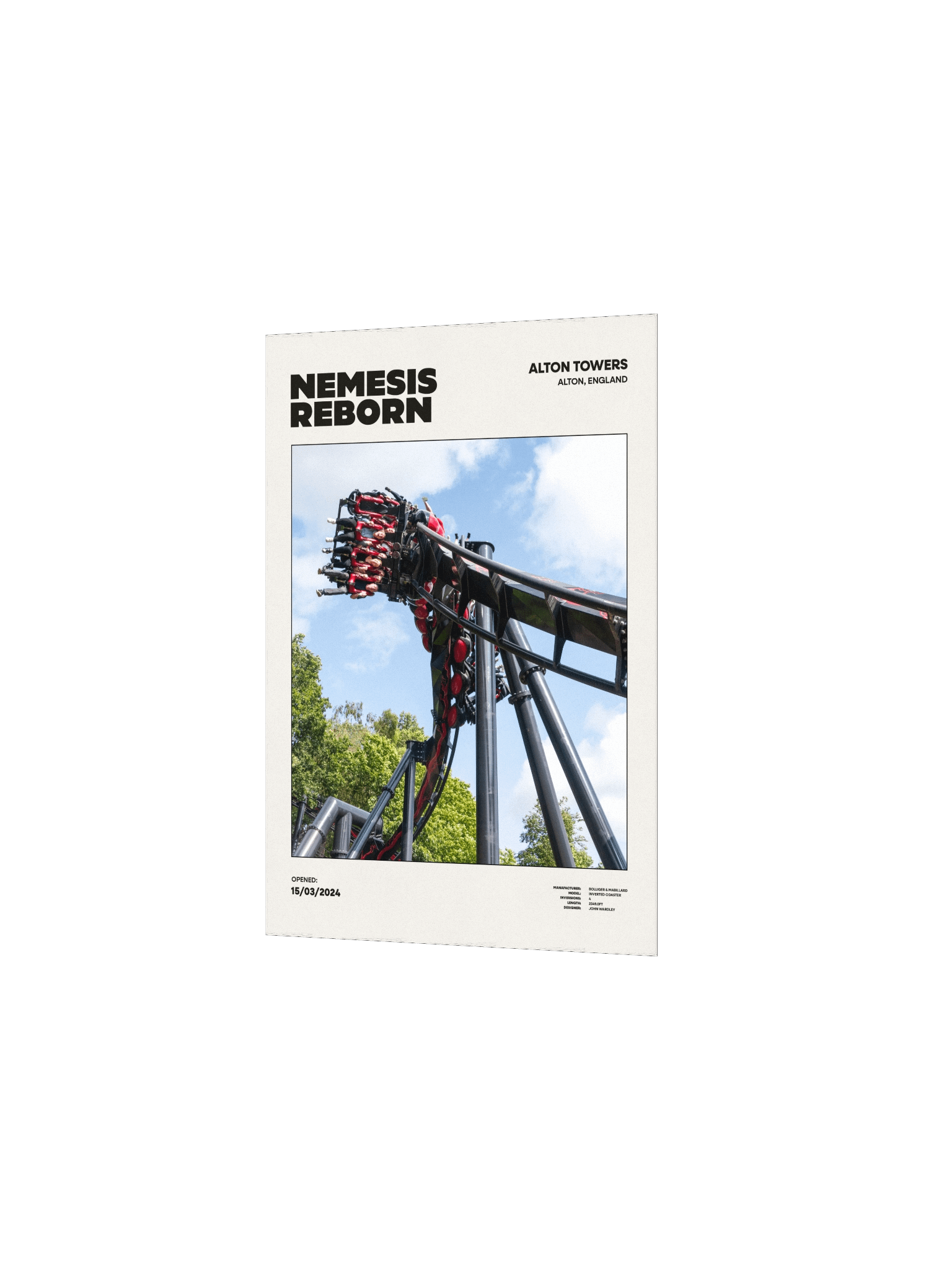 Nemesis Reborn Corkscrew Premium Poster product image (2)