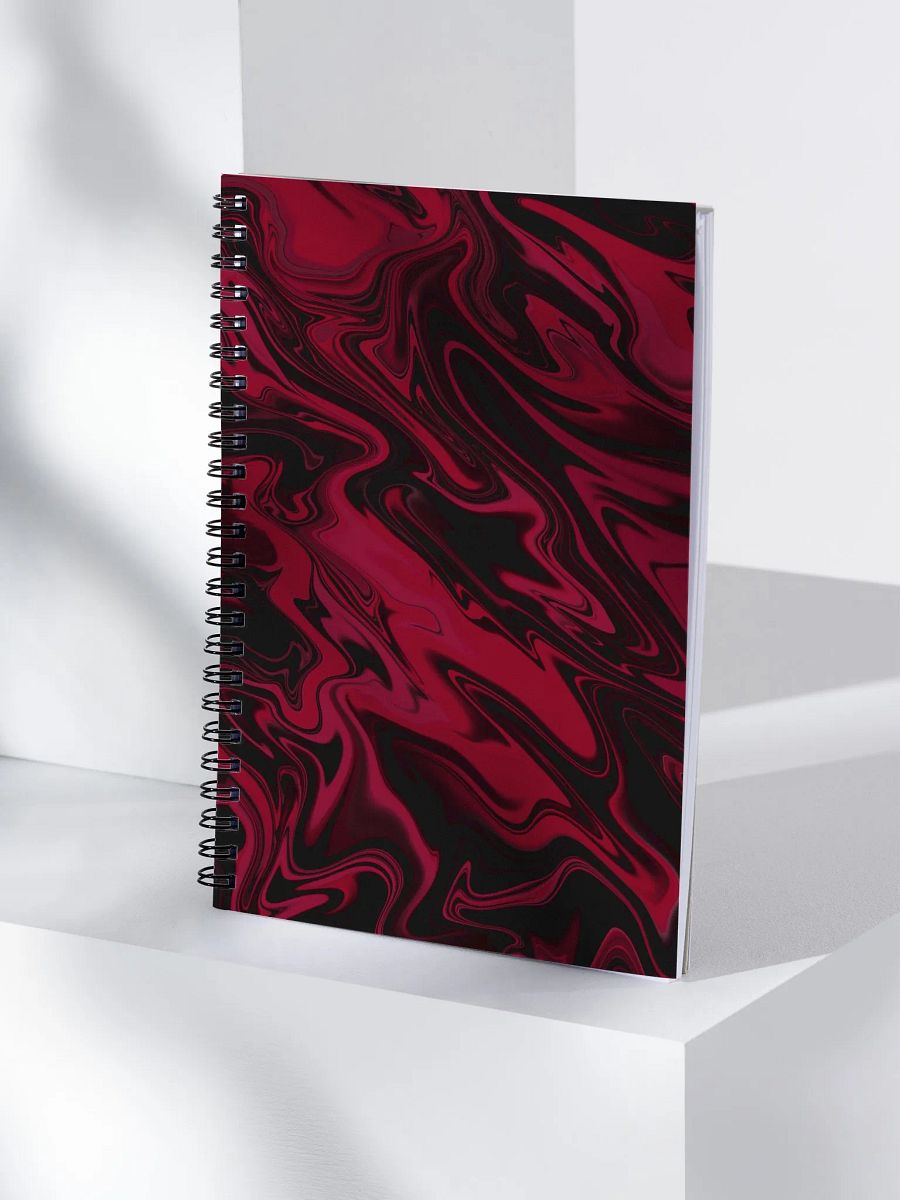 Stylish Swirl Dotted Spiral Notebook product image (3)