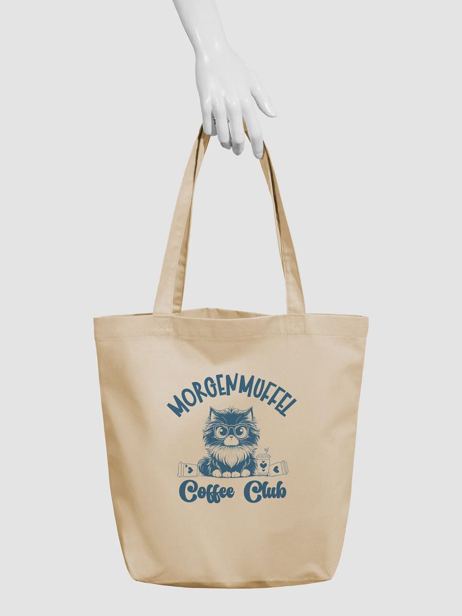 Morgenmuffel Cat Coffee Club Eco Tote product image (3)