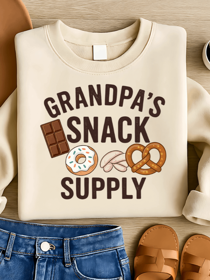 Grandpa’s Snack Supplier Sublimation PNG – Playful Grandpa Food Clipart for T-Shirts – Fun & Wholesome Design – 300 DPI Instant Digital Download product image (1)