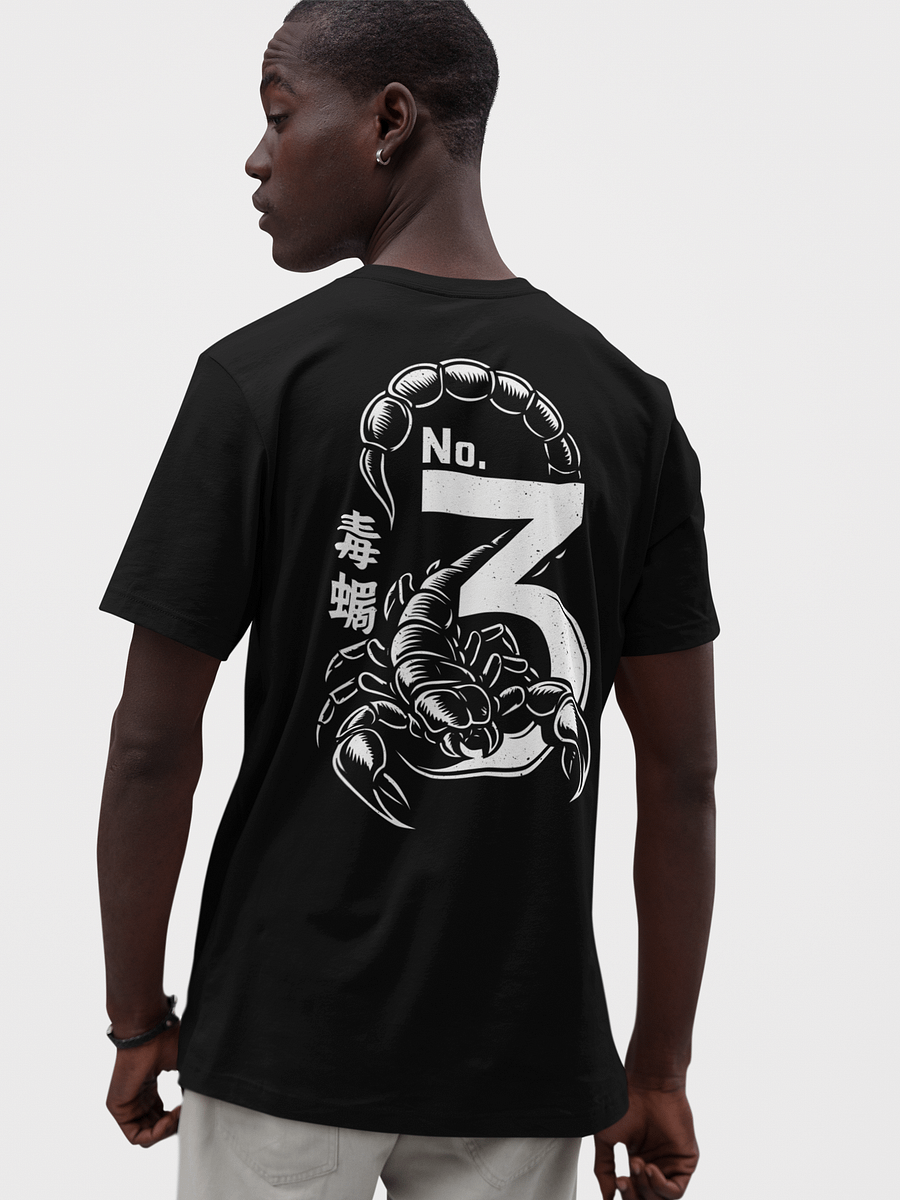 🏷️ Scorpion Style No. 3 – Deadly Precision Back Print Tee product image (2)