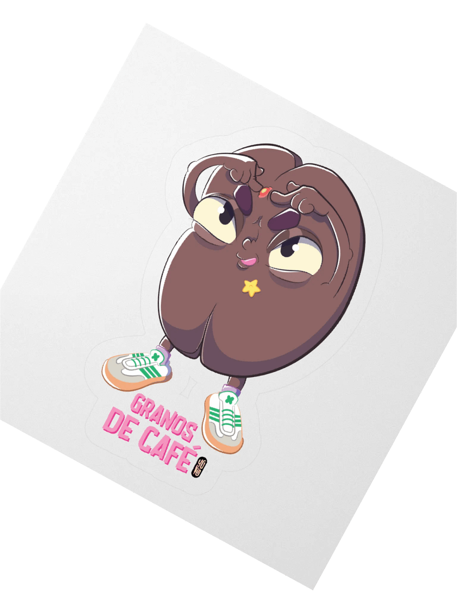 Granos de Café - Sticker (Kiss Cut) product image (2)