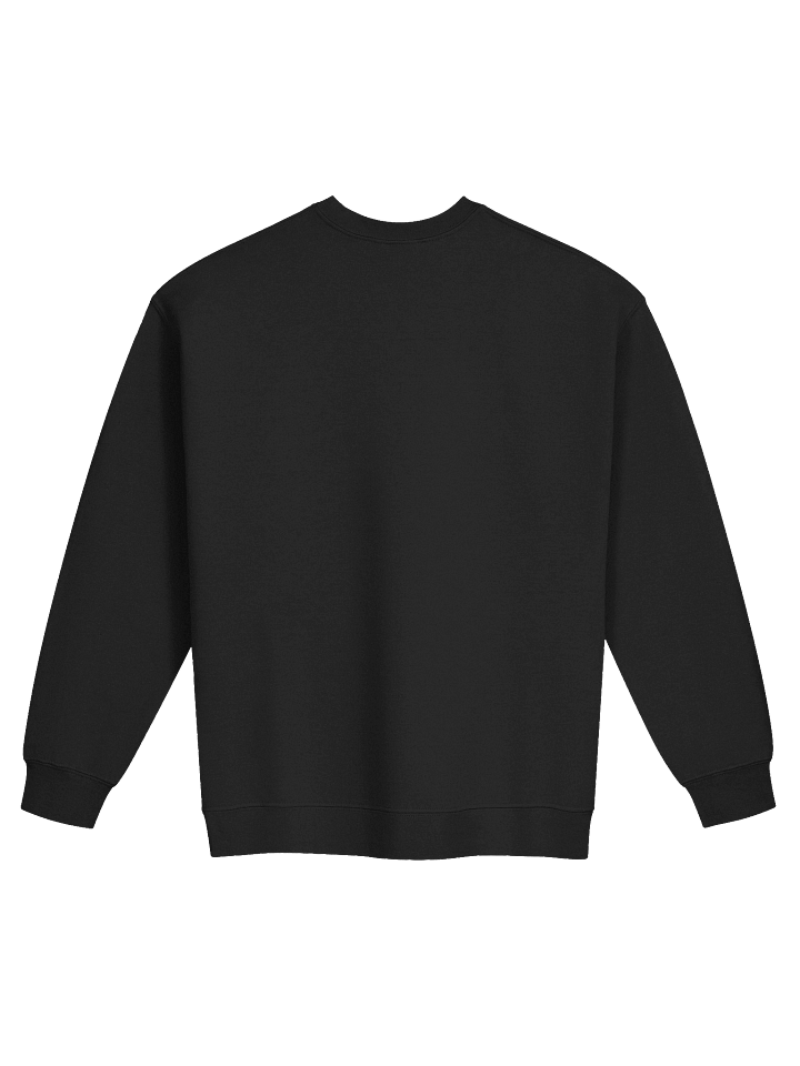 Pitch Black Embroidered Crewneck product image (2)