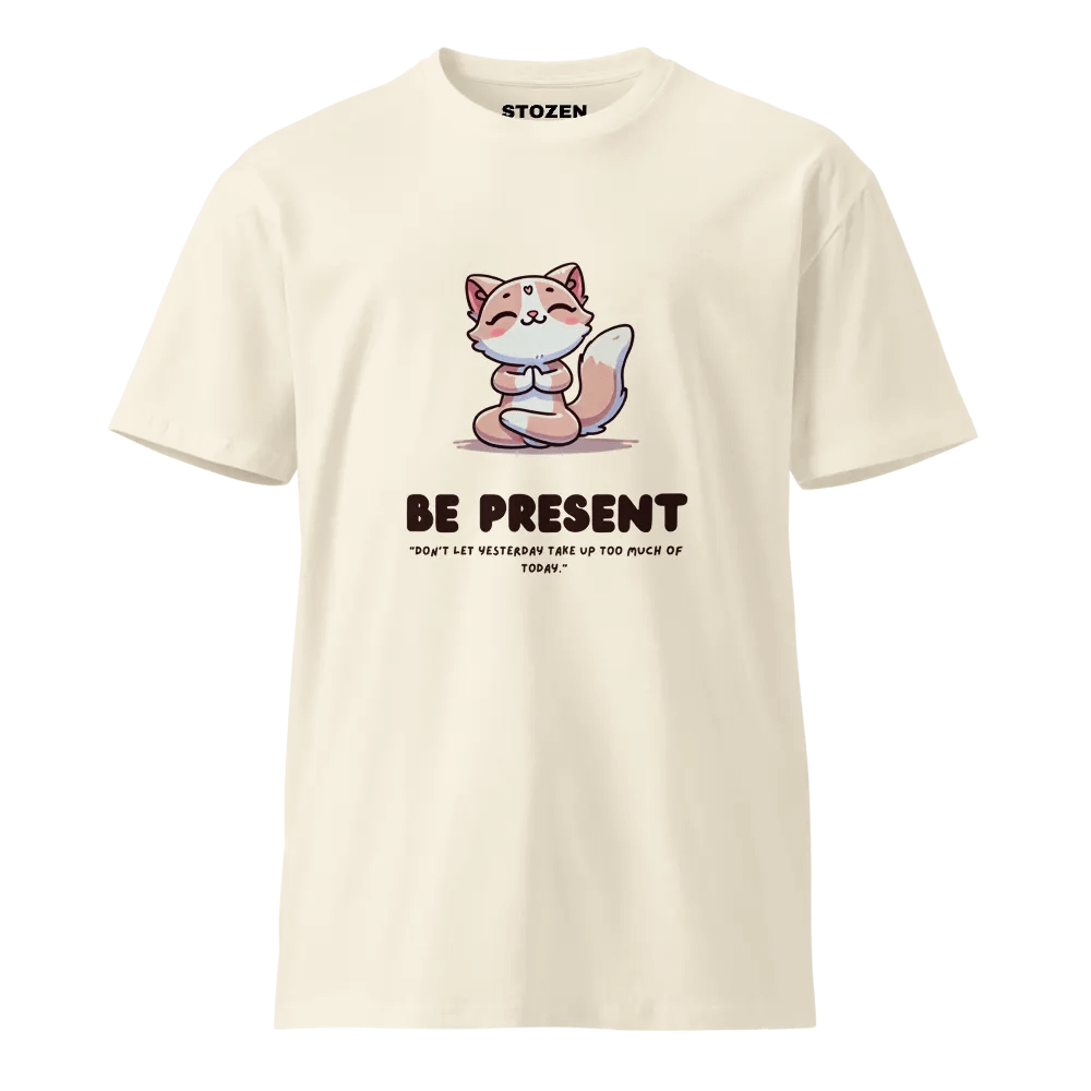 Zen Cat Reflection Premium T-Shirt product image (1)