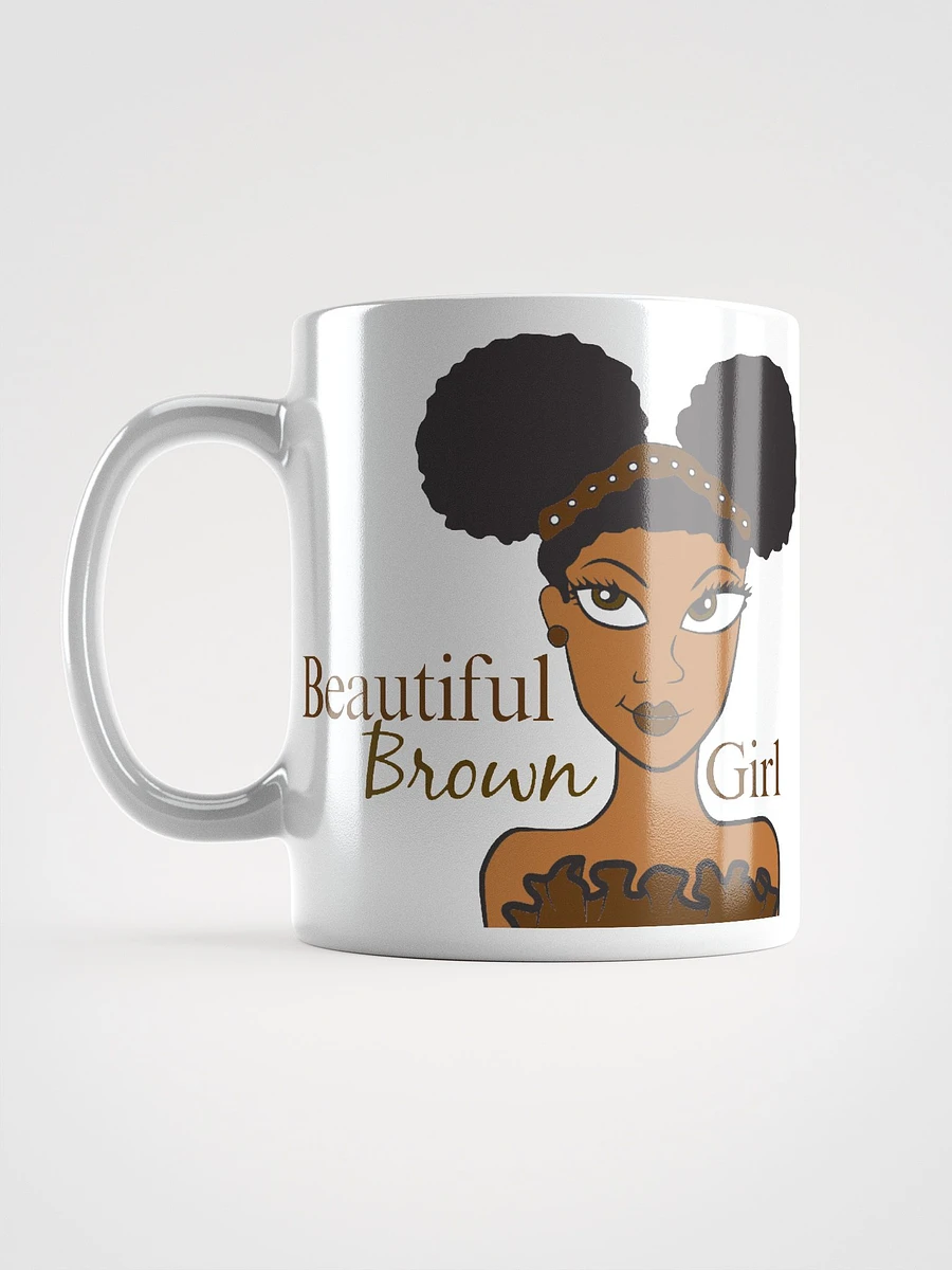 Beautiful Brown Girl Ceramic Mug product image (3)