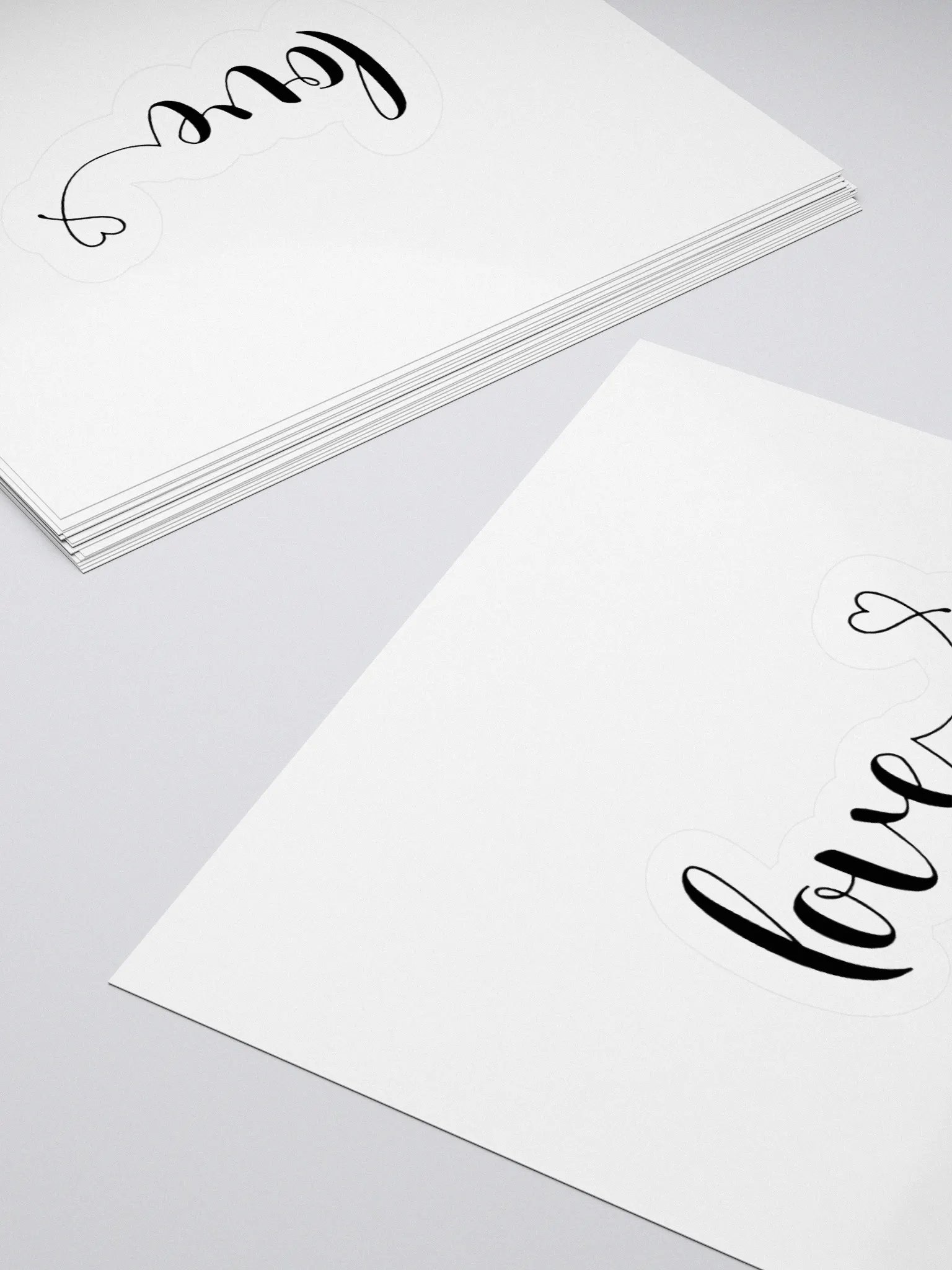 LOVE – Minimalist Sticker ❤️✨ product image (11)
