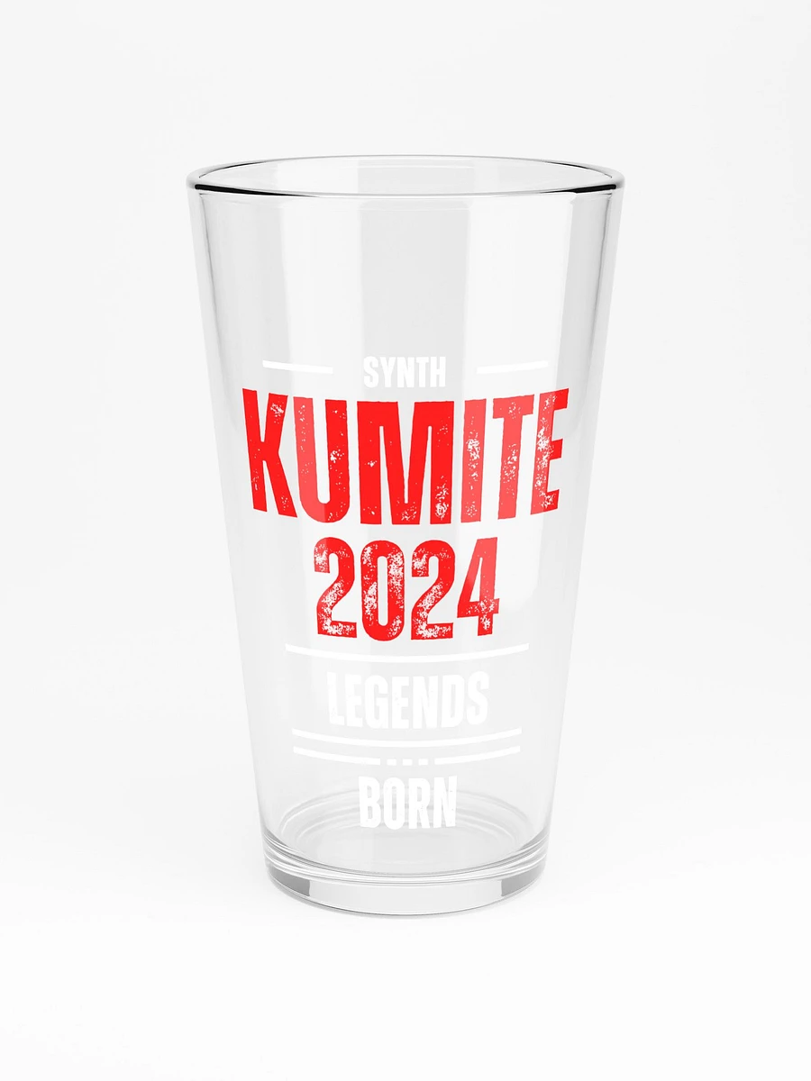 KUMITE LEGENDS BORN BEER GLASS product image (3)