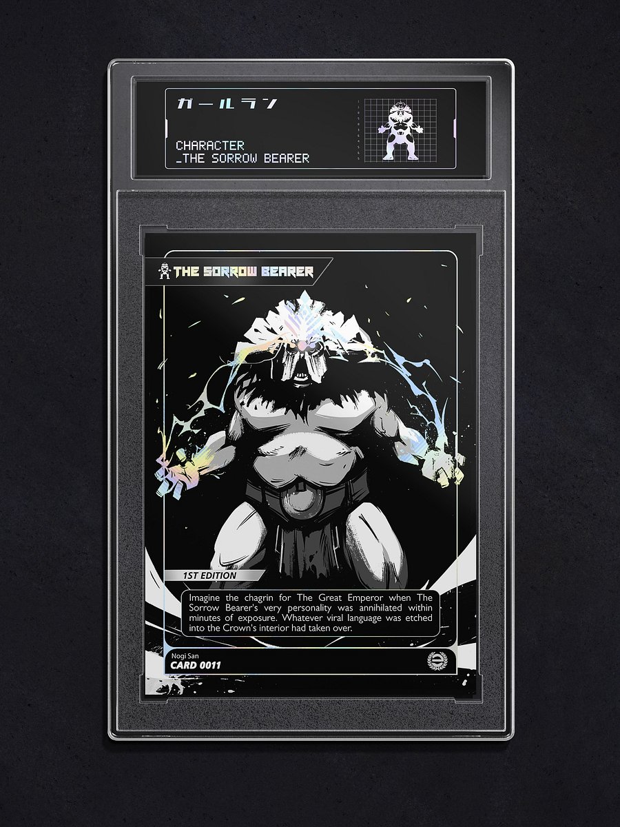 The Sorrow Bearer Collector Card [PRE ORDER] product image (1)