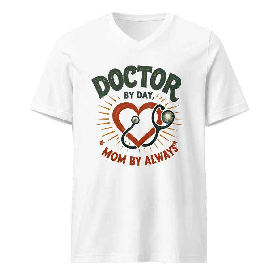 Heartfelt Doctor & Mom V-Neck Tee product image (1)