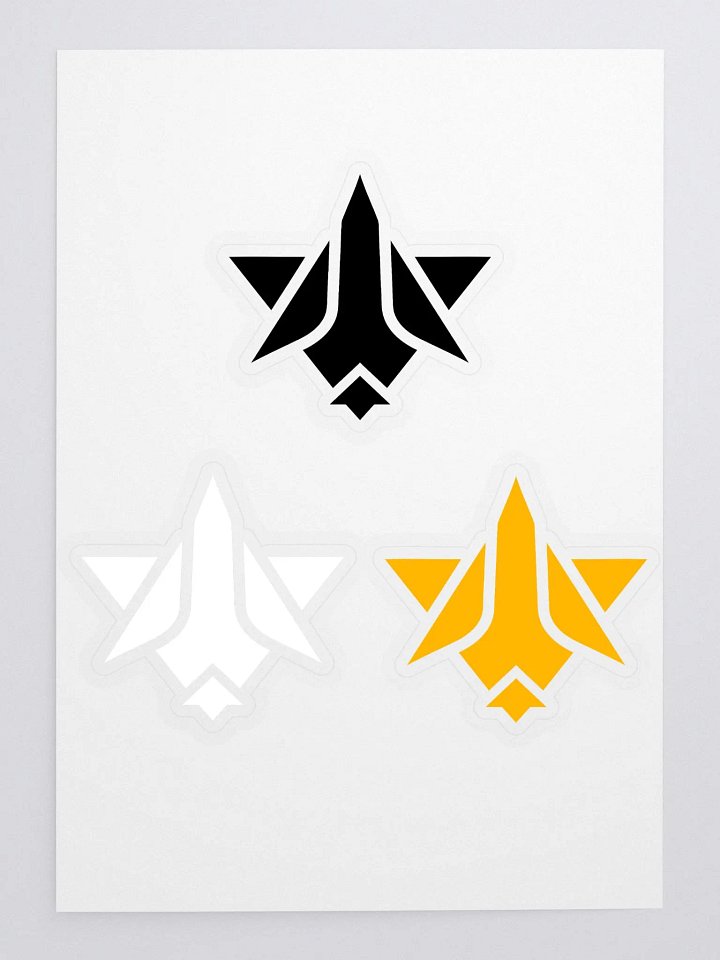Voidfarer Stickers (3x Assorted 2.5") product image (1)