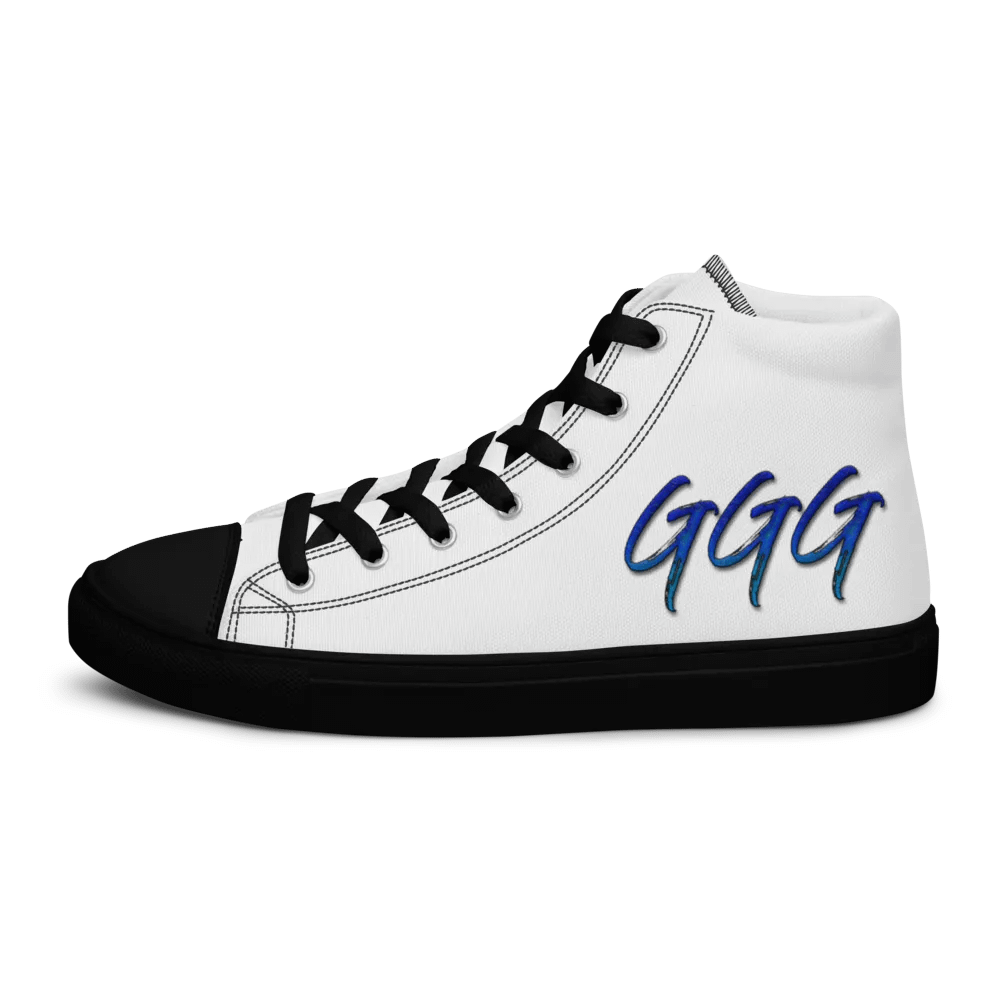 GGG Logo Women's High Top Canvas Shoes product image (7)