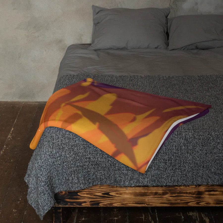 Night Flight Throw Blanket product image (23)