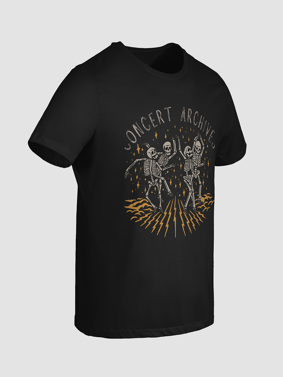 Dancing Skeletons Women's Fitted T-Shirt (Logo on Back) product image (6)