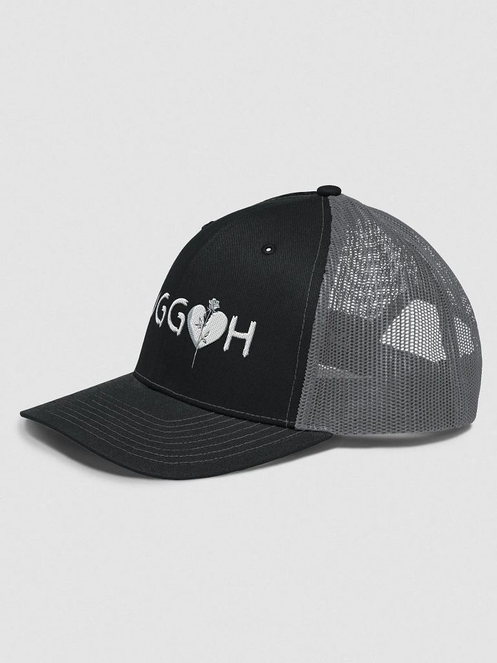 Rose Heart Snapback Trucker Hat product image (2)