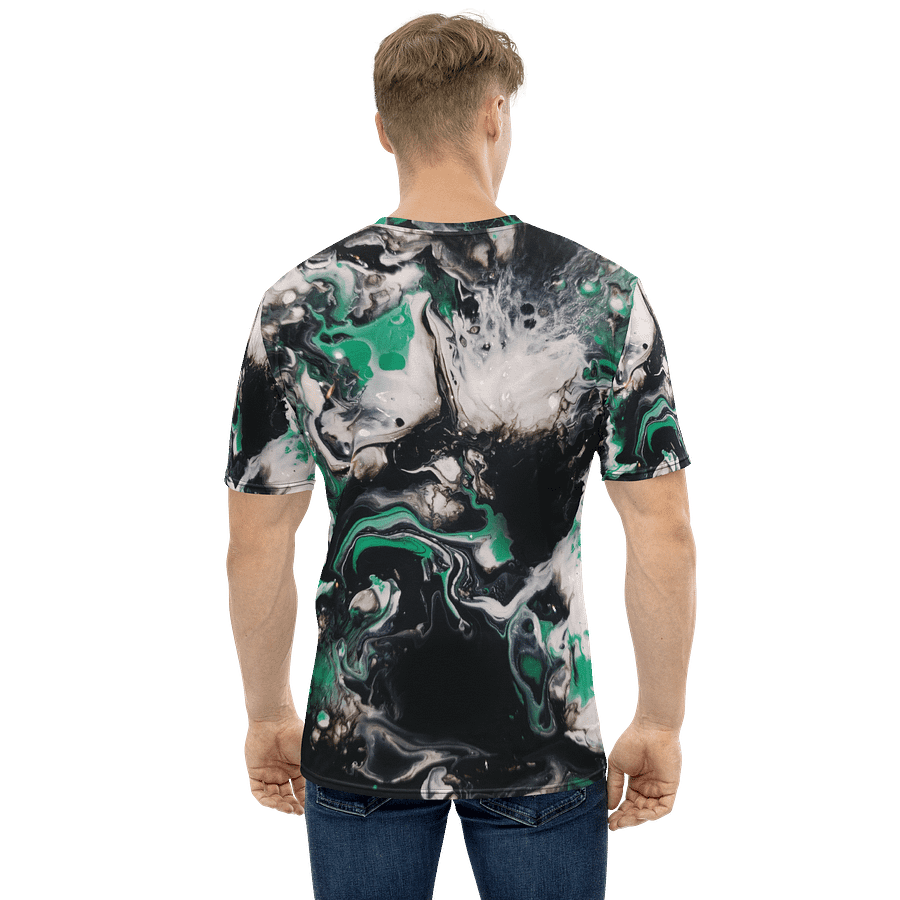 Green Waves - Vivid Expression All-Over Print Tee product image (1)